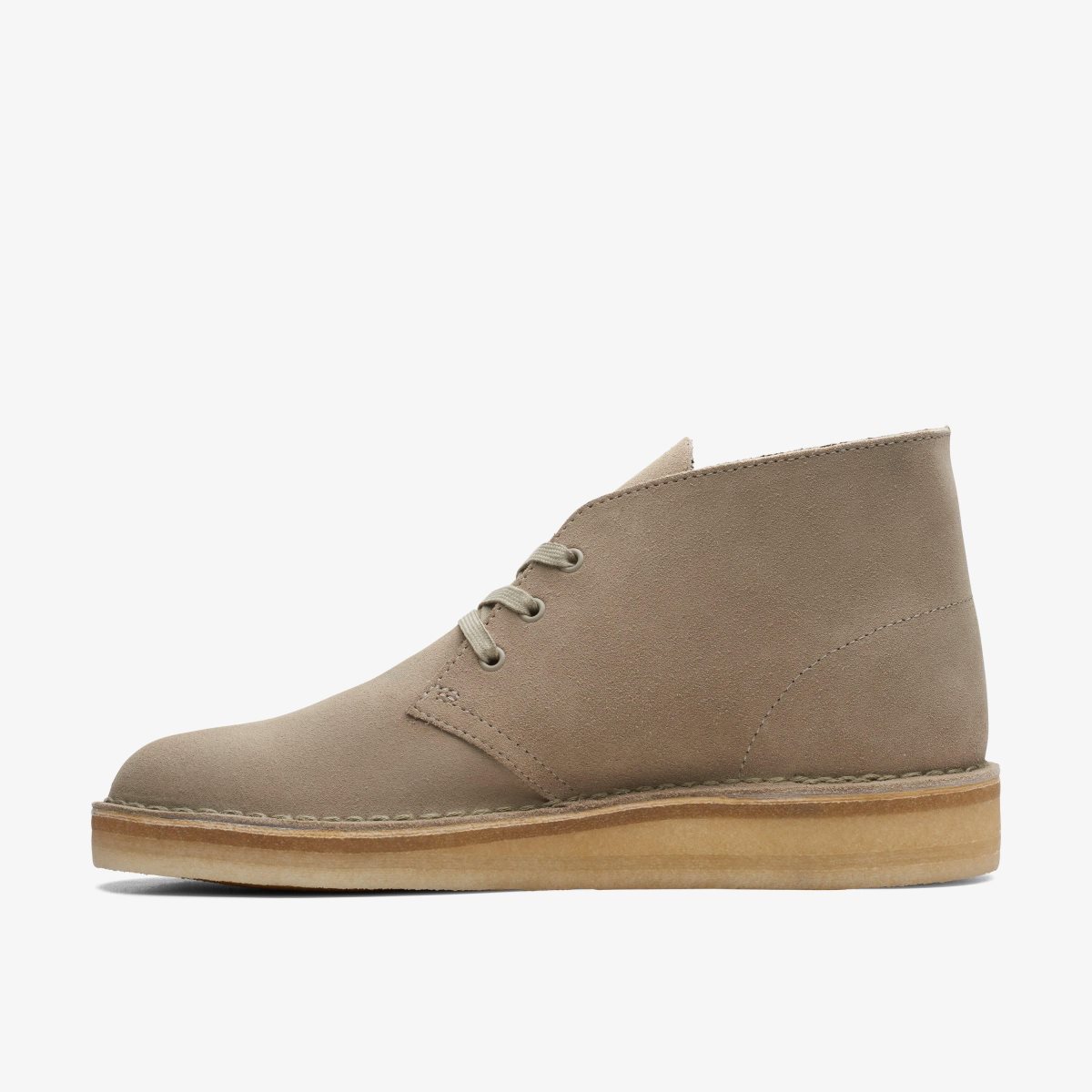 Clarks Desert Coal Stone Suede Grey | GNPRY0418