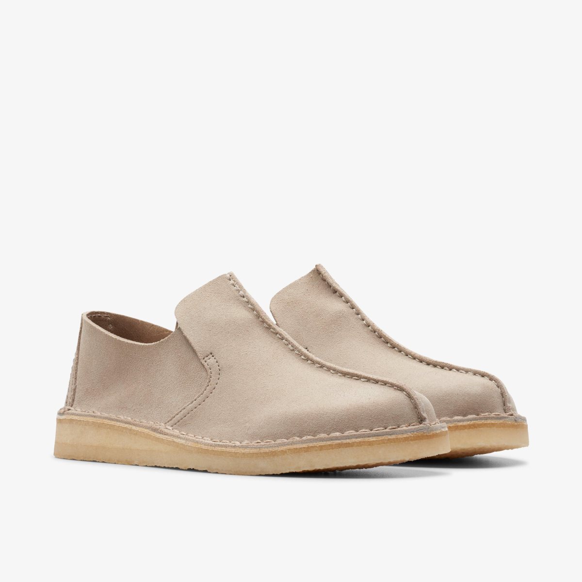 Clarks Desert Mosier Sand Suede Brown | HDREP1082