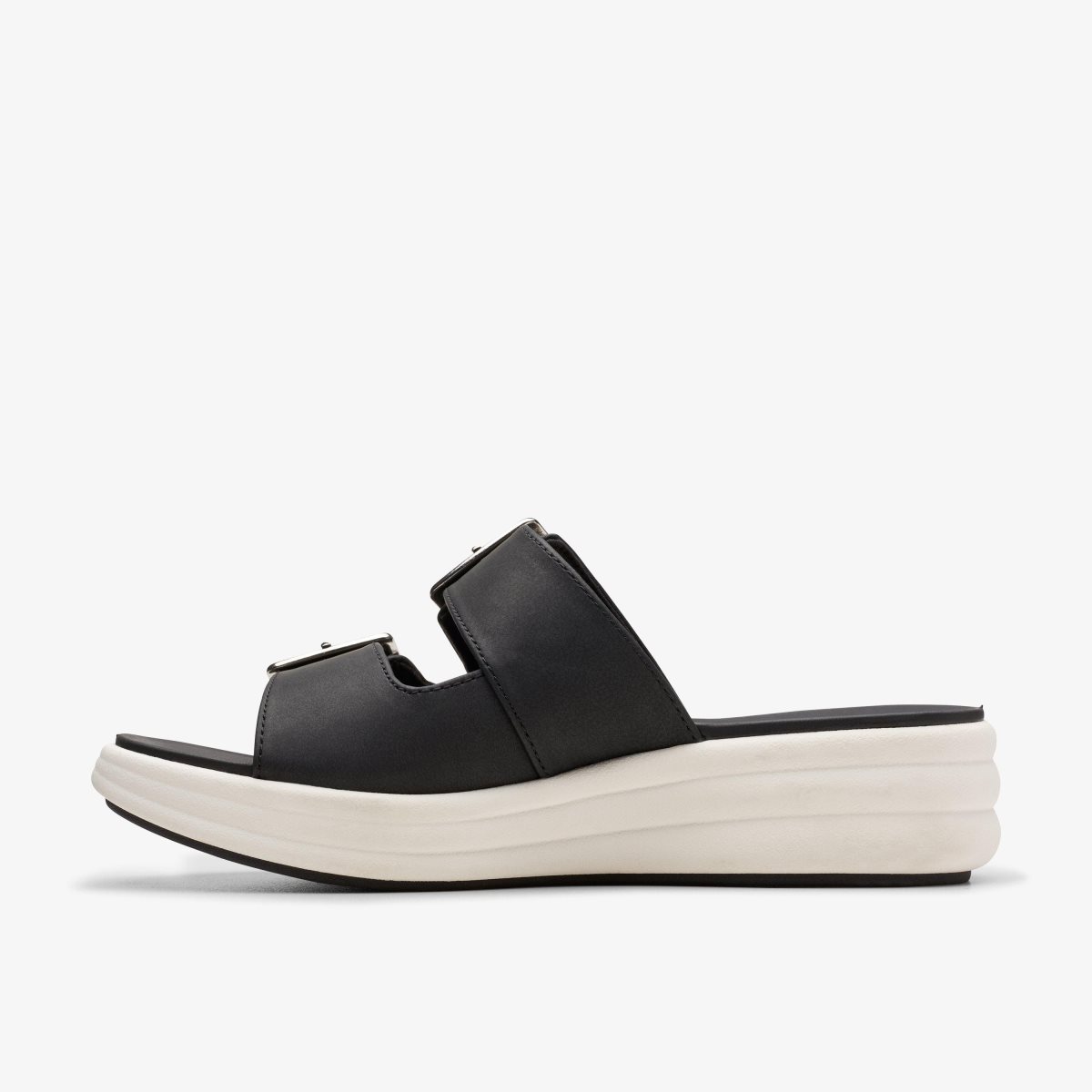 Clarks Drift Buckle Black Black | SQKTE2036