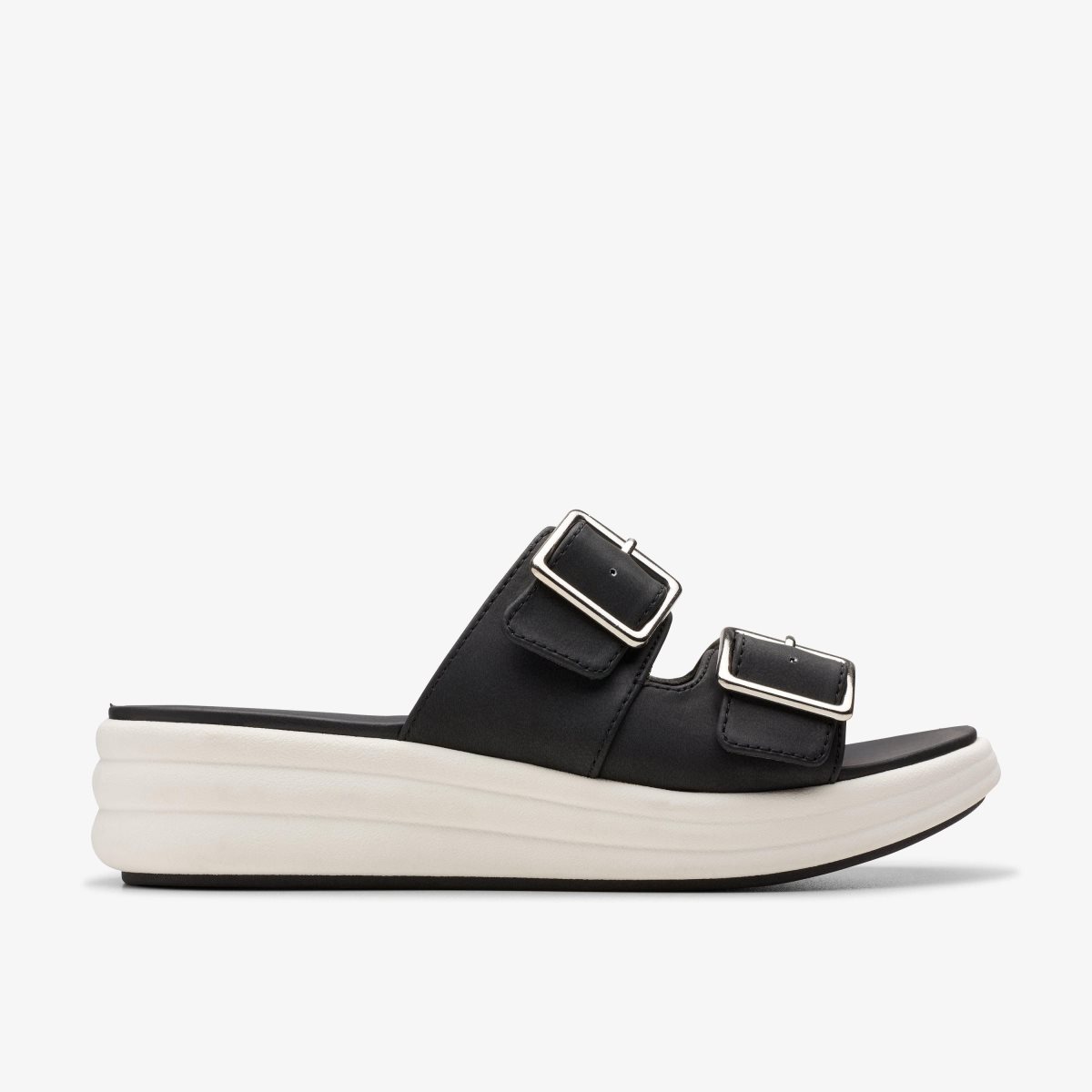 Clarks Drift Buckle Black Black | SQKTE2036