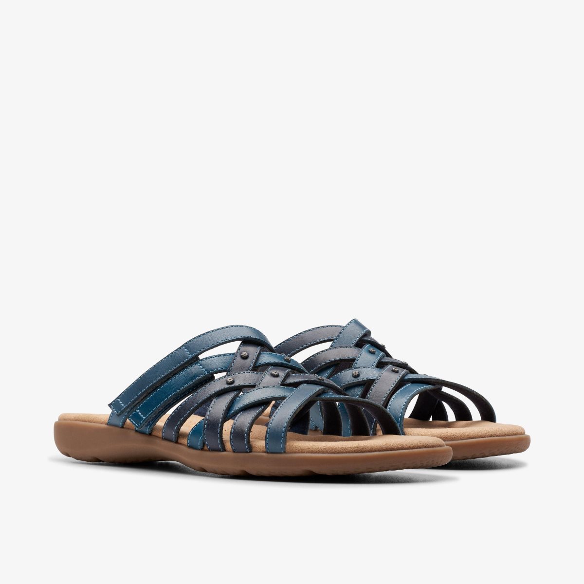 Clarks Elizabelle Rio Blue Multicolour Blue | MKHPT2394