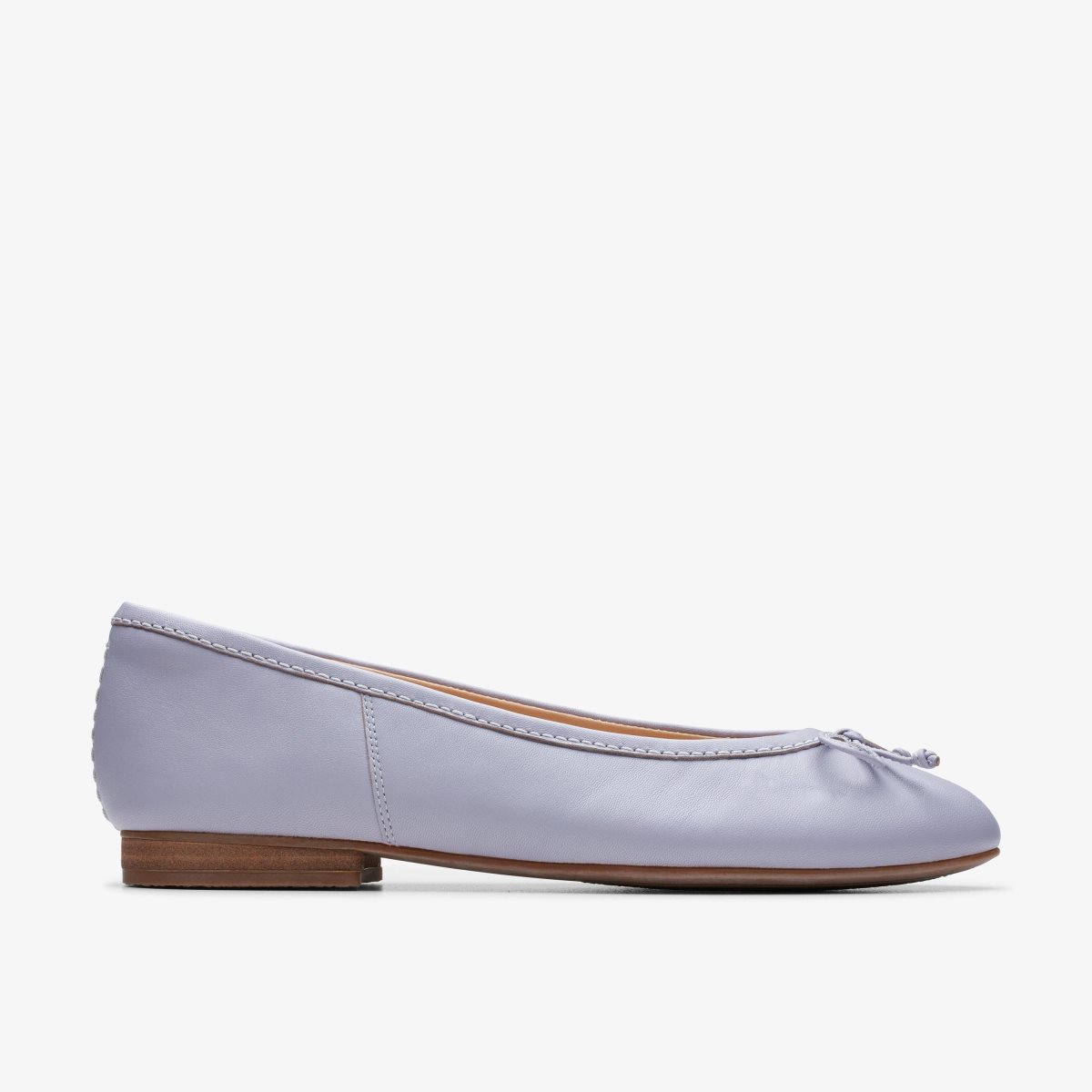 Clarks FAWNA LILY Lilac Leather Purple | HTJFV1569