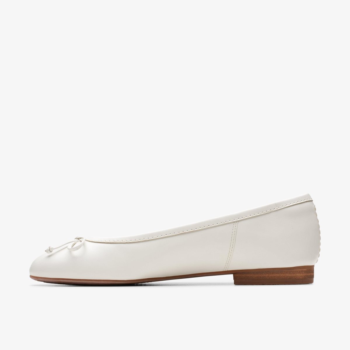 Clarks FAWNA LILY White Leather White | QWDIU5372