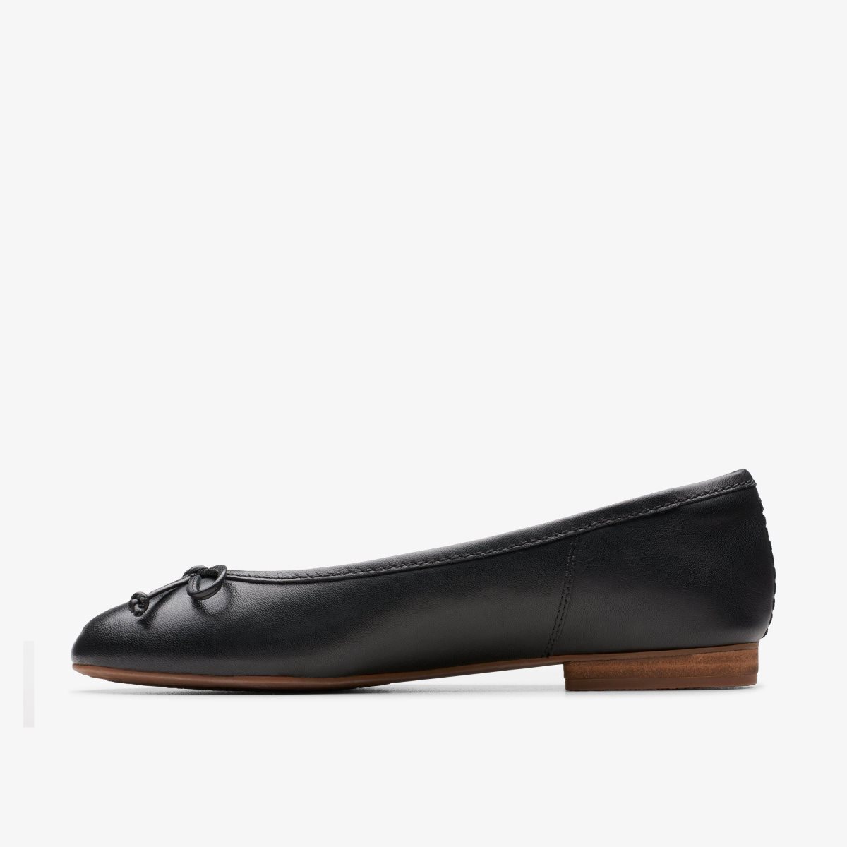 Clarks Fawna Lily Black Leather Black | IQPOM5607