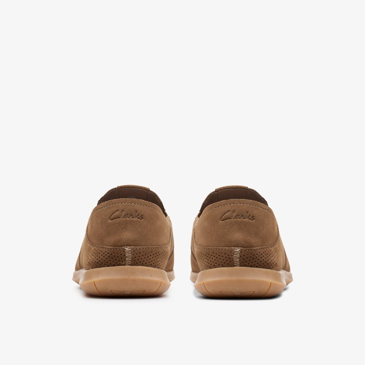 Clarks Flexway Easy Light Tan Suede Light Brown | ITNMS4093