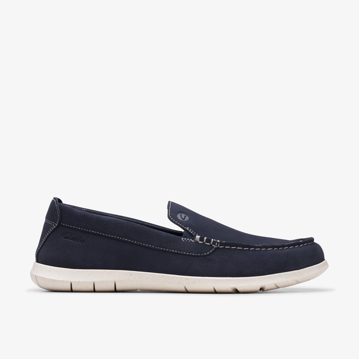 Clarks Flexway Step Navy Suede Navy | UEIVZ9425