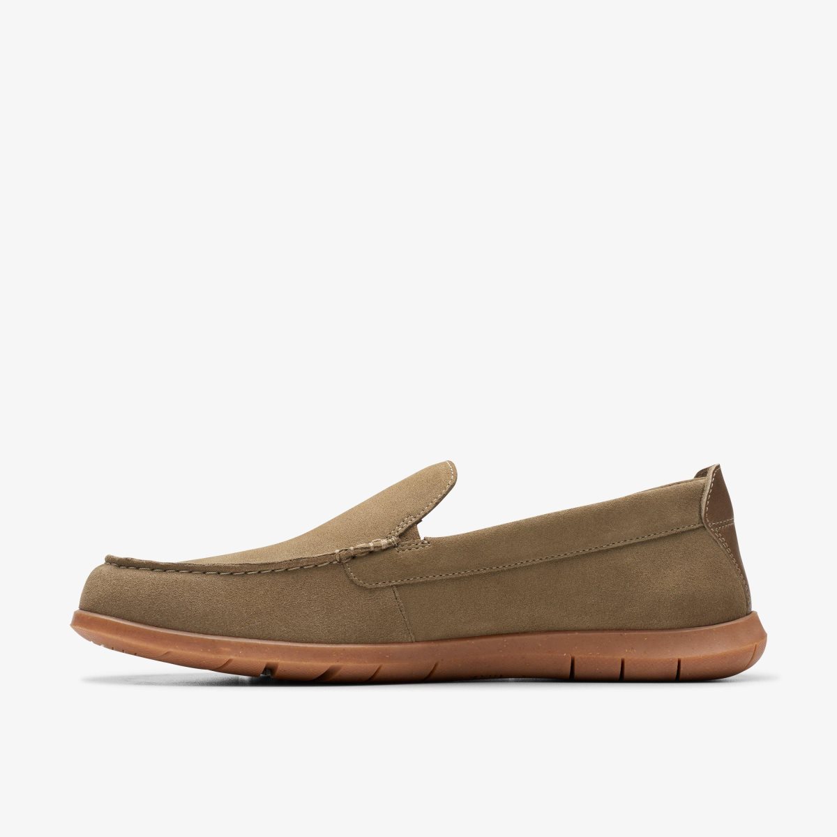 Clarks Flexway Step Olive Suede Olive | NKYCR3721