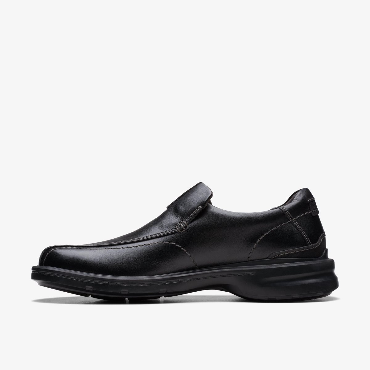 Clarks Gessler Step Black Leather Black | EDNZT2586