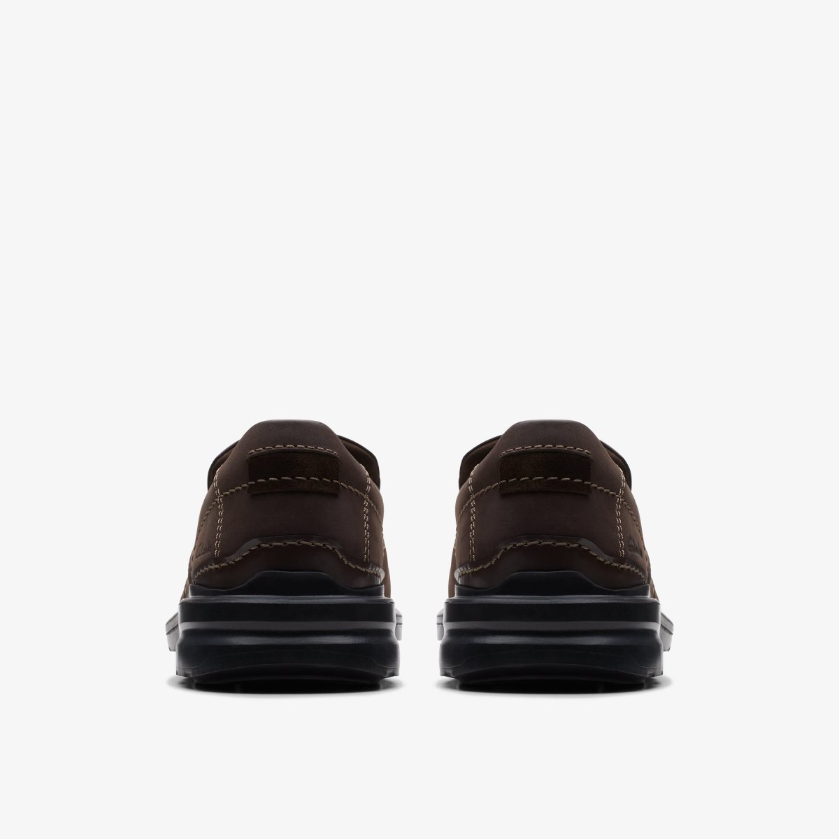 Clarks Gessler Step Dark Brown Leather Dark Brown | BYVKW7026