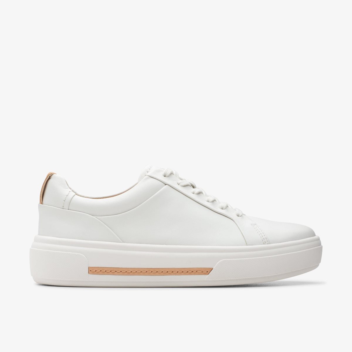 Clarks Hollyhock Walk Off White Leather White | BKNLA6895