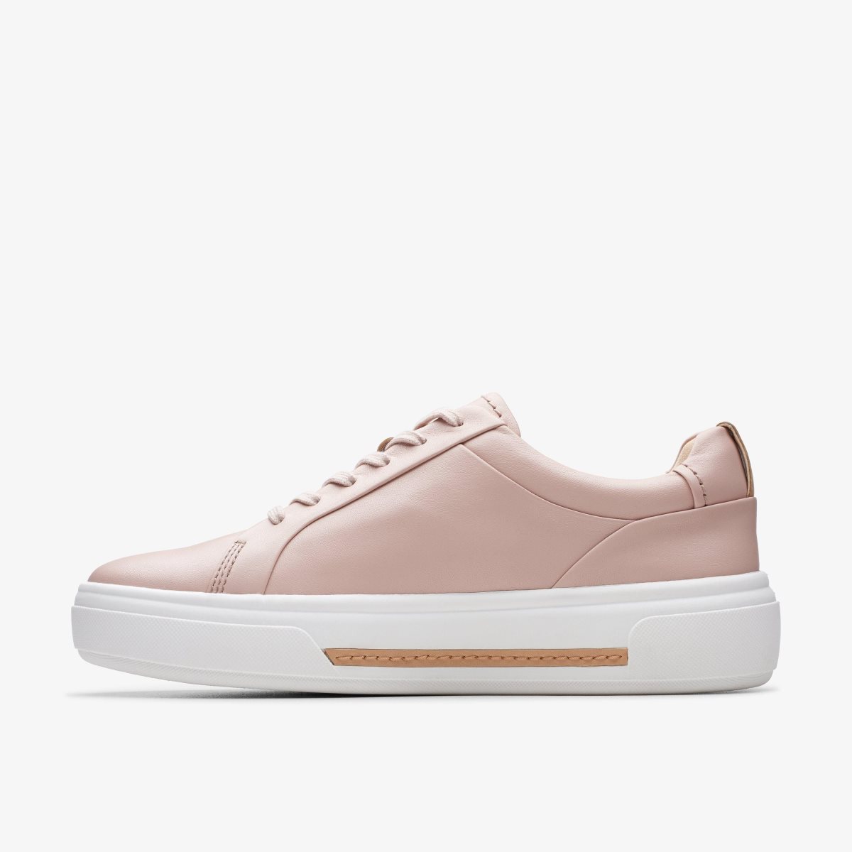 Clarks Hollyhock Walk Rose Leather Rose | KZMOP8574