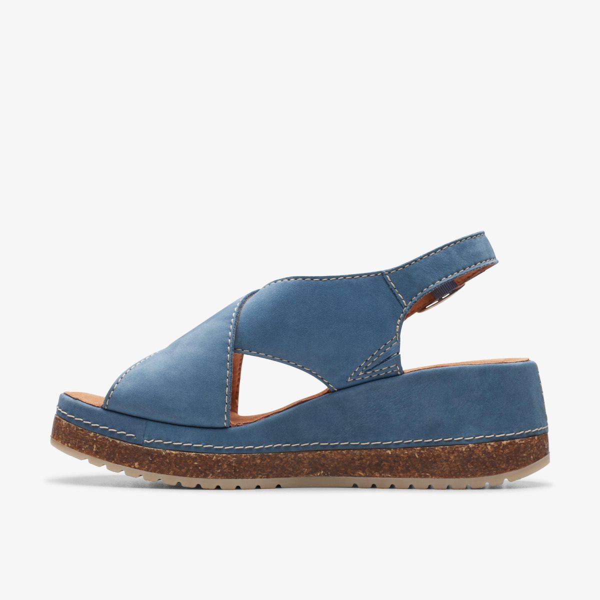 Clarks Kassanda Step Blue Nubuck Blue | IYDNU8306