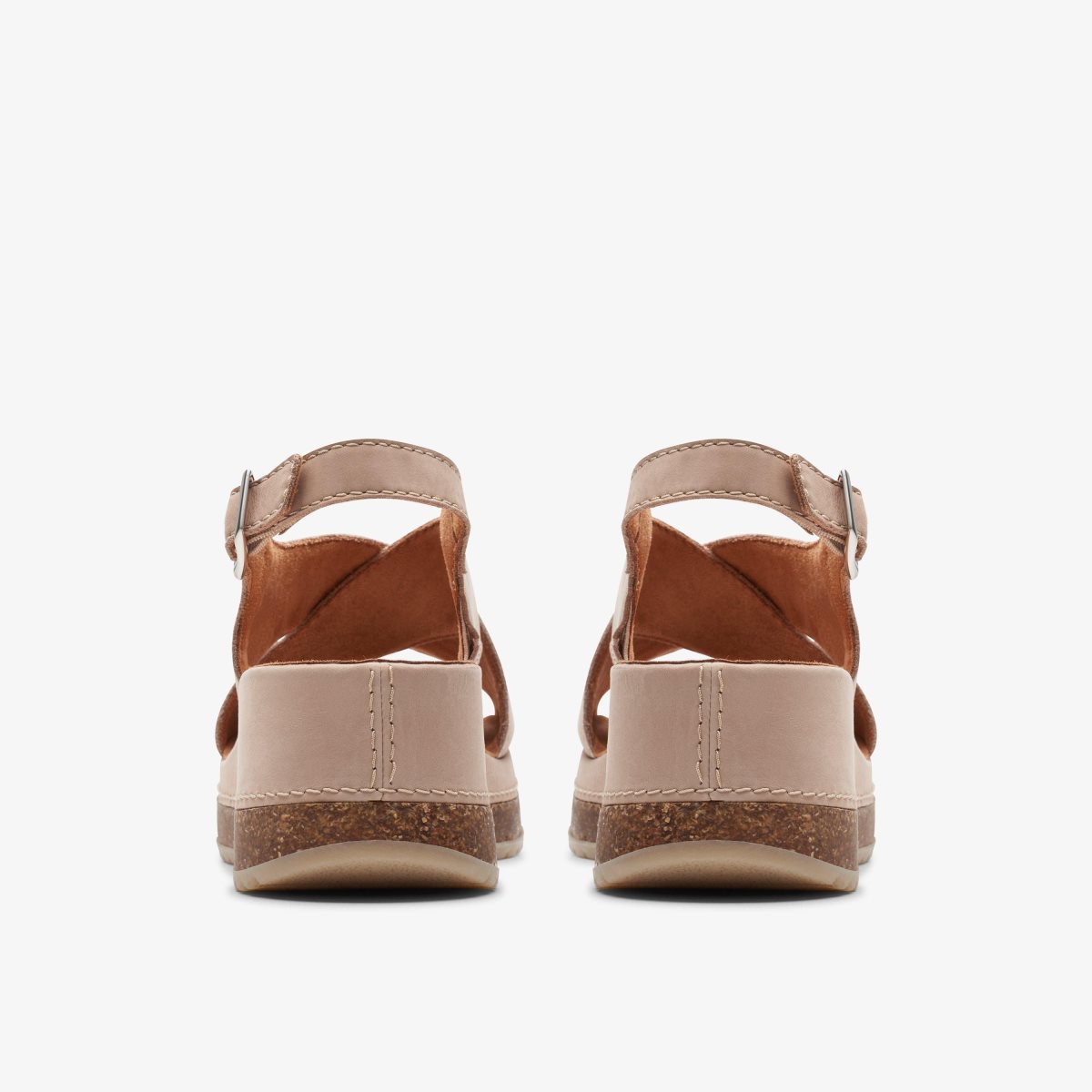 Clarks Kassanda Step Sand Nubuck Brown | EZLPC8367