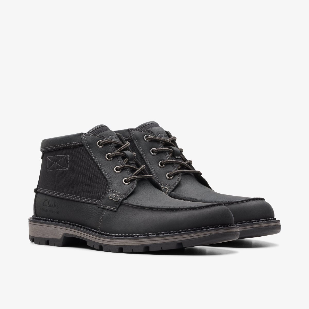 Clarks Maplewalk Moc Black Combination Black | ESCRW8130