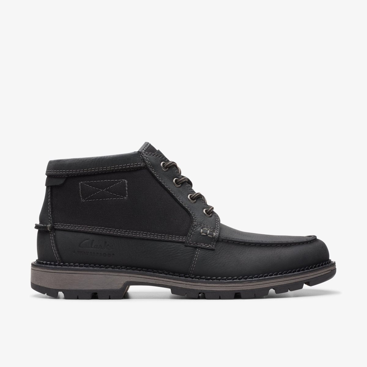 Clarks Maplewalk Moc Black Combination Black | ESCRW8130