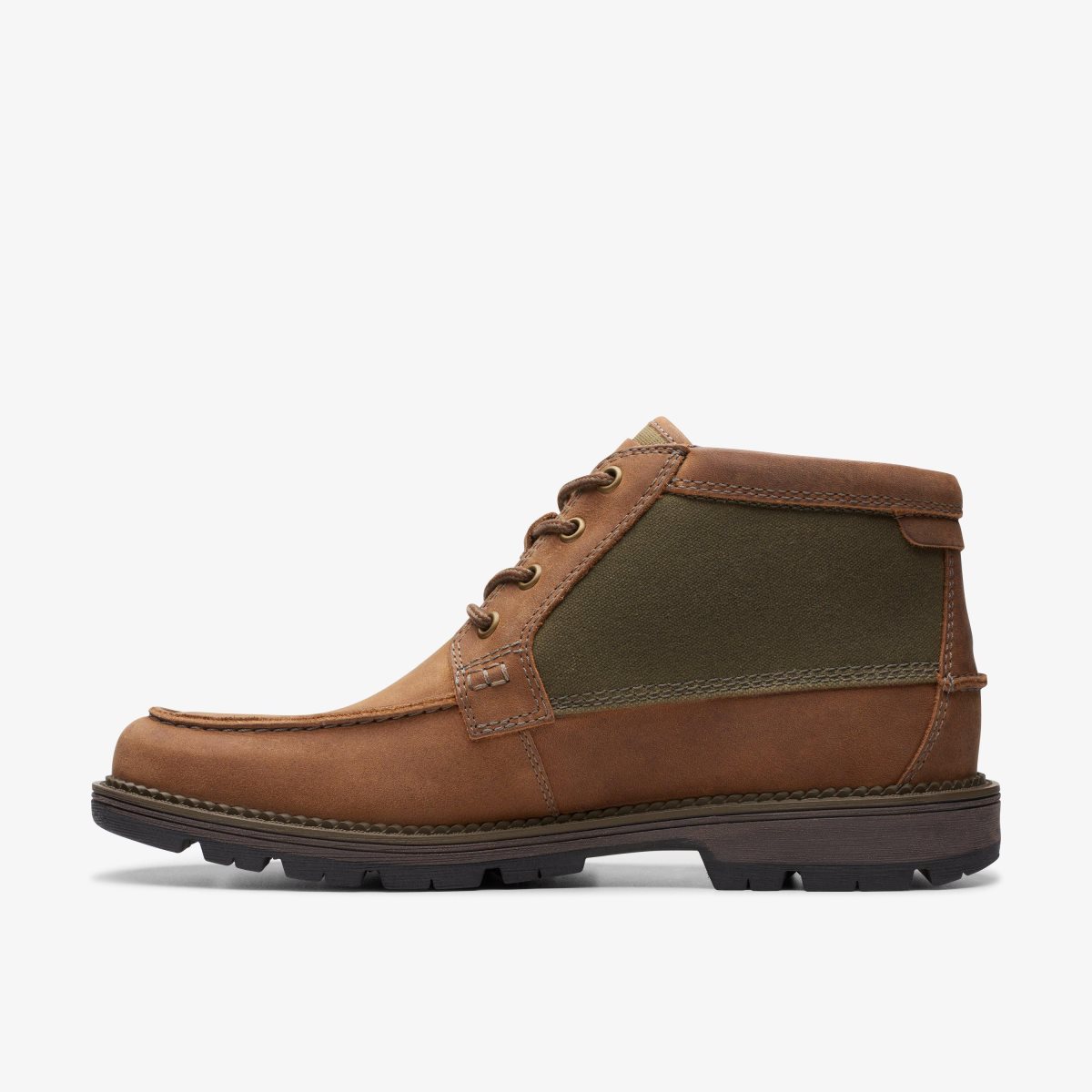 Clarks Maplewalk Moc Brown Combination Brown | OZKPT5670