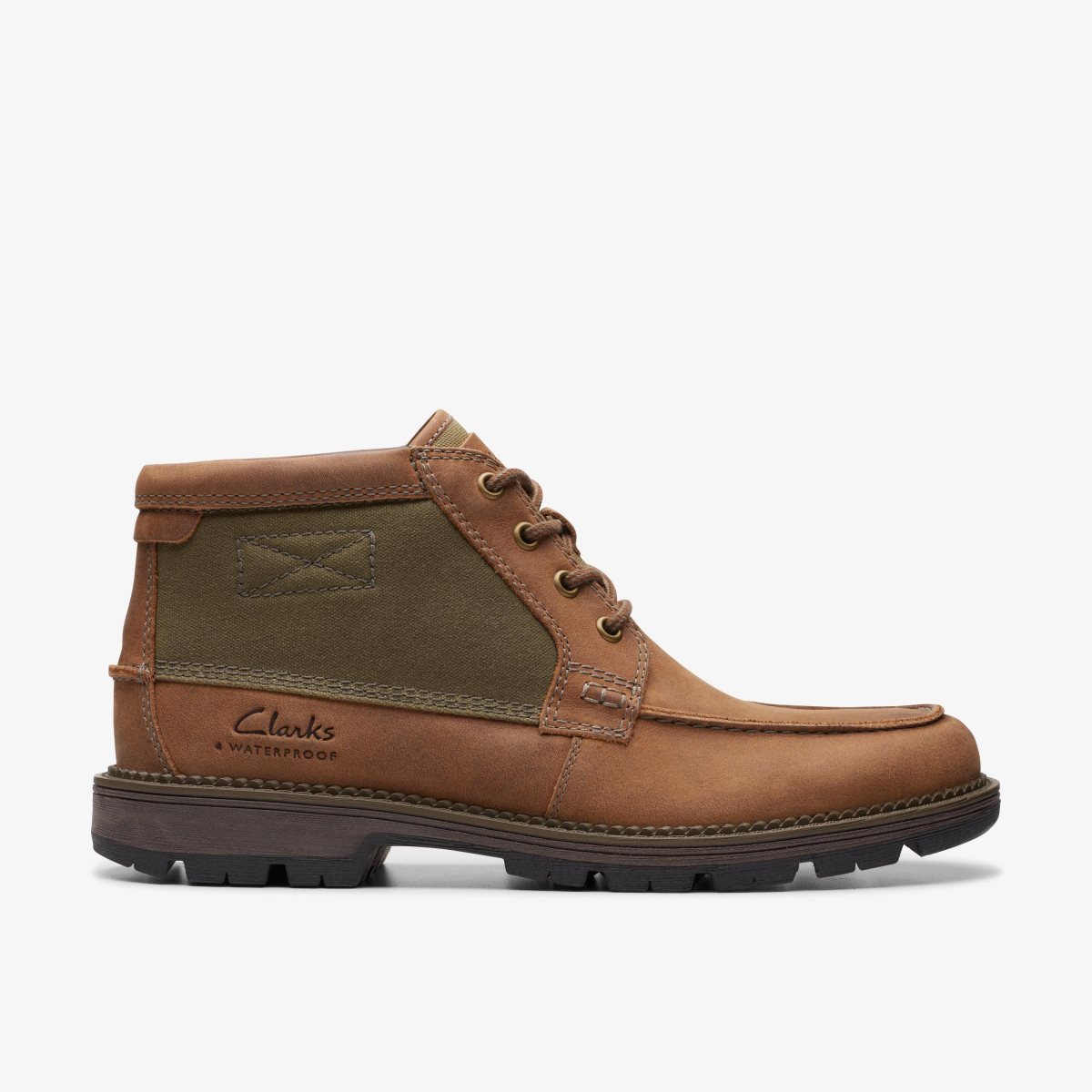 Clarks Maplewalk Moc Brown Combination Brown | OZKPT5670