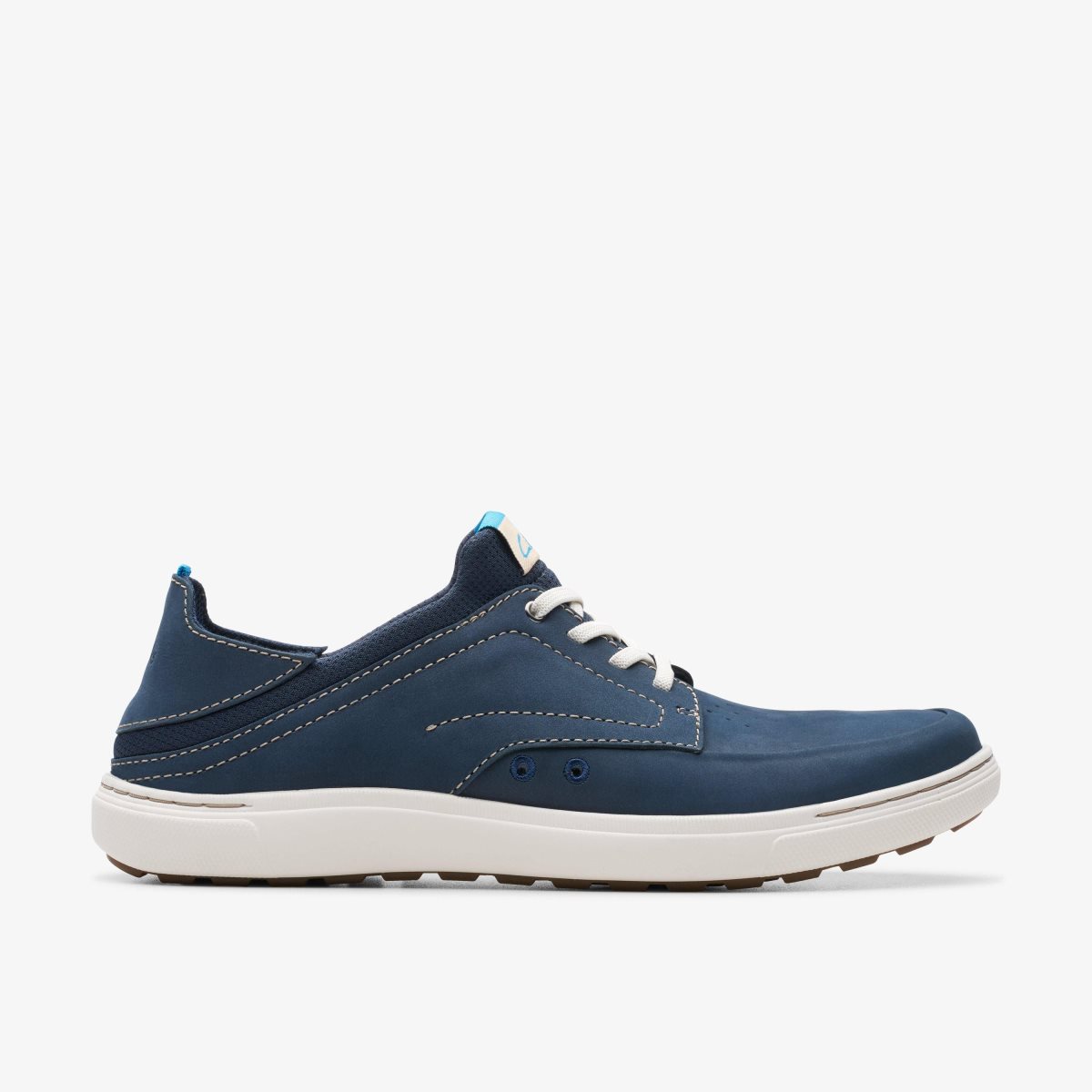 Clarks Mapstone Easy Navy Nubuck Navy | FLGRZ5072