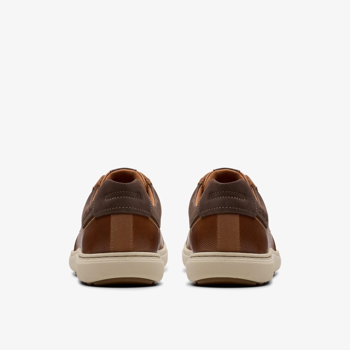 Clarks Mapstone Lace Tan Leather Brown | TJACE3609