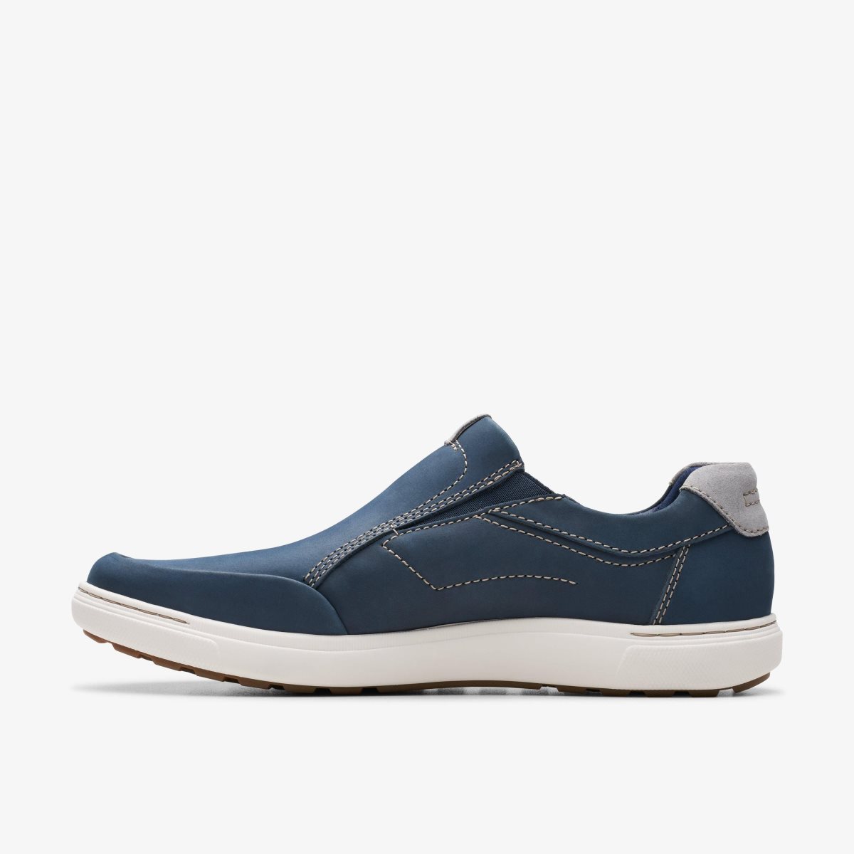 Clarks Mapstone Step Navy Nubuck Navy | XESHW0985