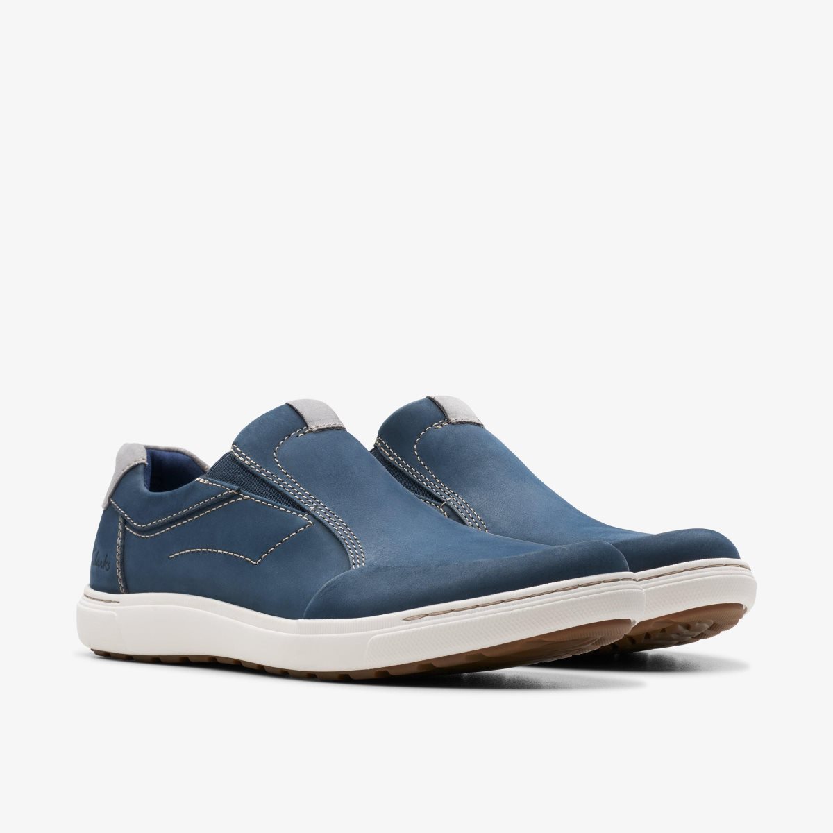 Clarks Mapstone Step Navy Nubuck Navy | XESHW0985