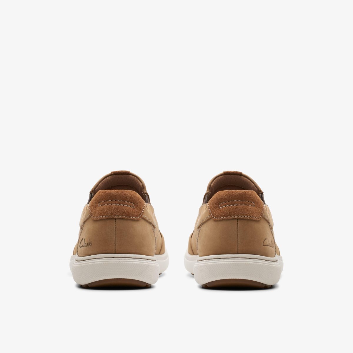 Clarks Mapstone Step Sand Nubuck Brown | ROZGH5709