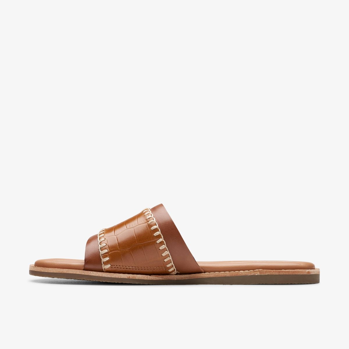 Clarks Maritime Mule Tan Interest Brown | UNKXC2076