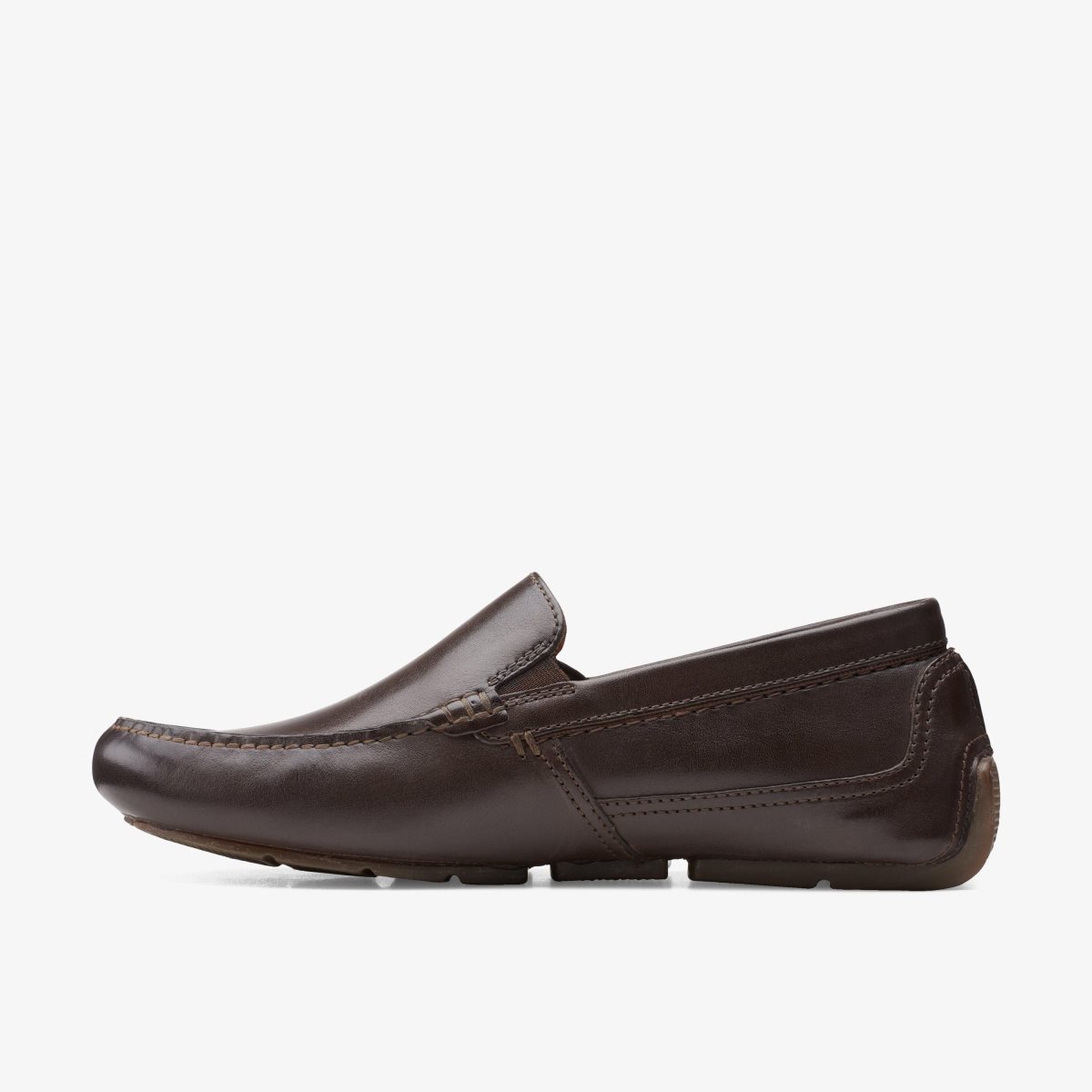 Clarks Markman Plain Dark Brown Dark Brown | TLIDY9634