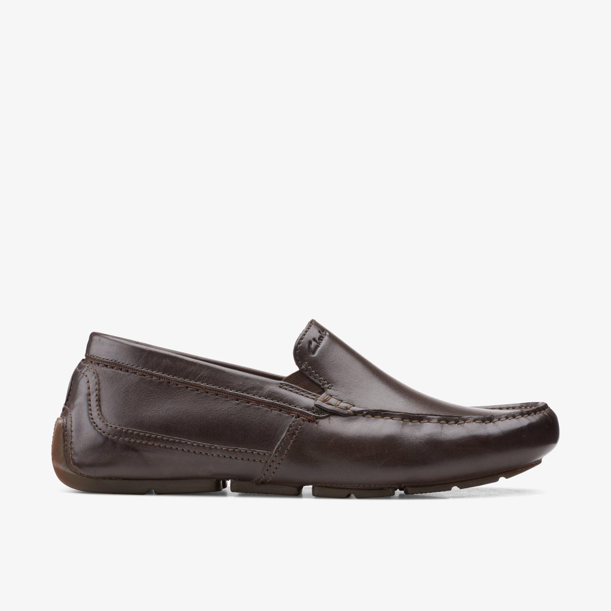 Clarks Markman Plain Dark Brown Dark Brown | TLIDY9634