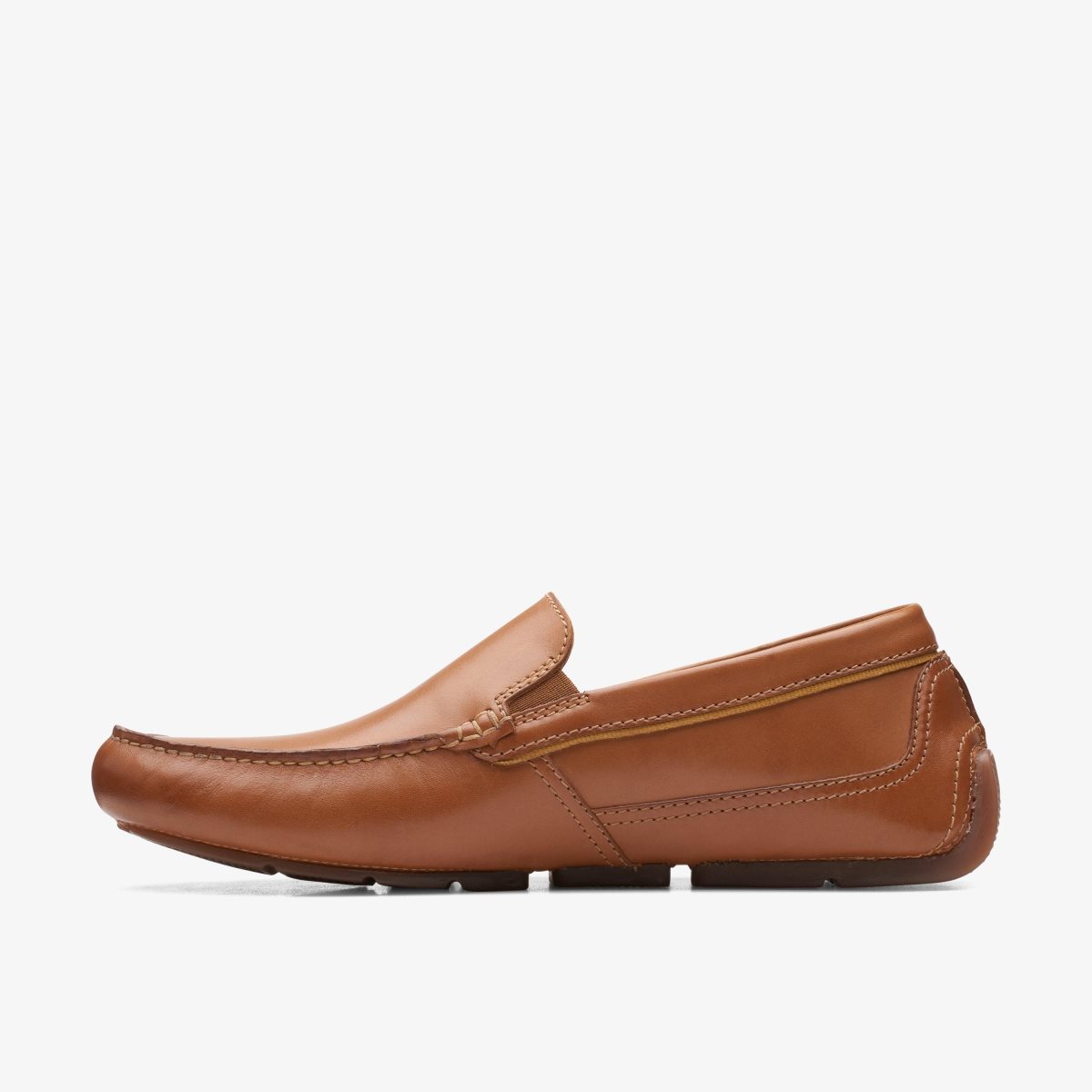 Clarks Markman Plain Tan Leather Brown | TODQH4531