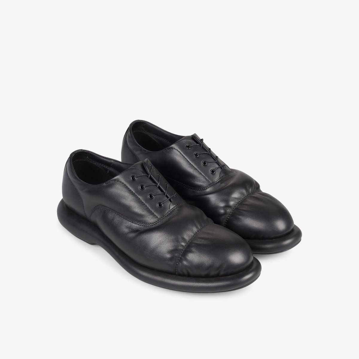 Clarks Martine Rose Mens Oxford 1 Black Leather Black | LAIPM9745