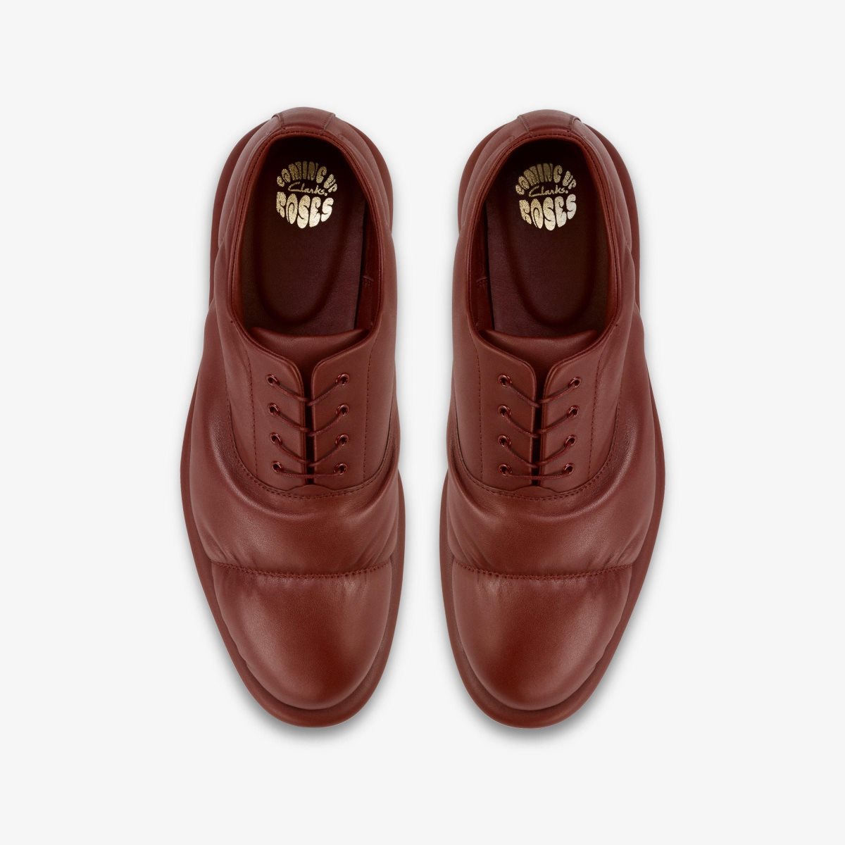 Clarks Martine Rose Mens Oxford 1 Oxblood Leather Burgundy | CFKEM4612