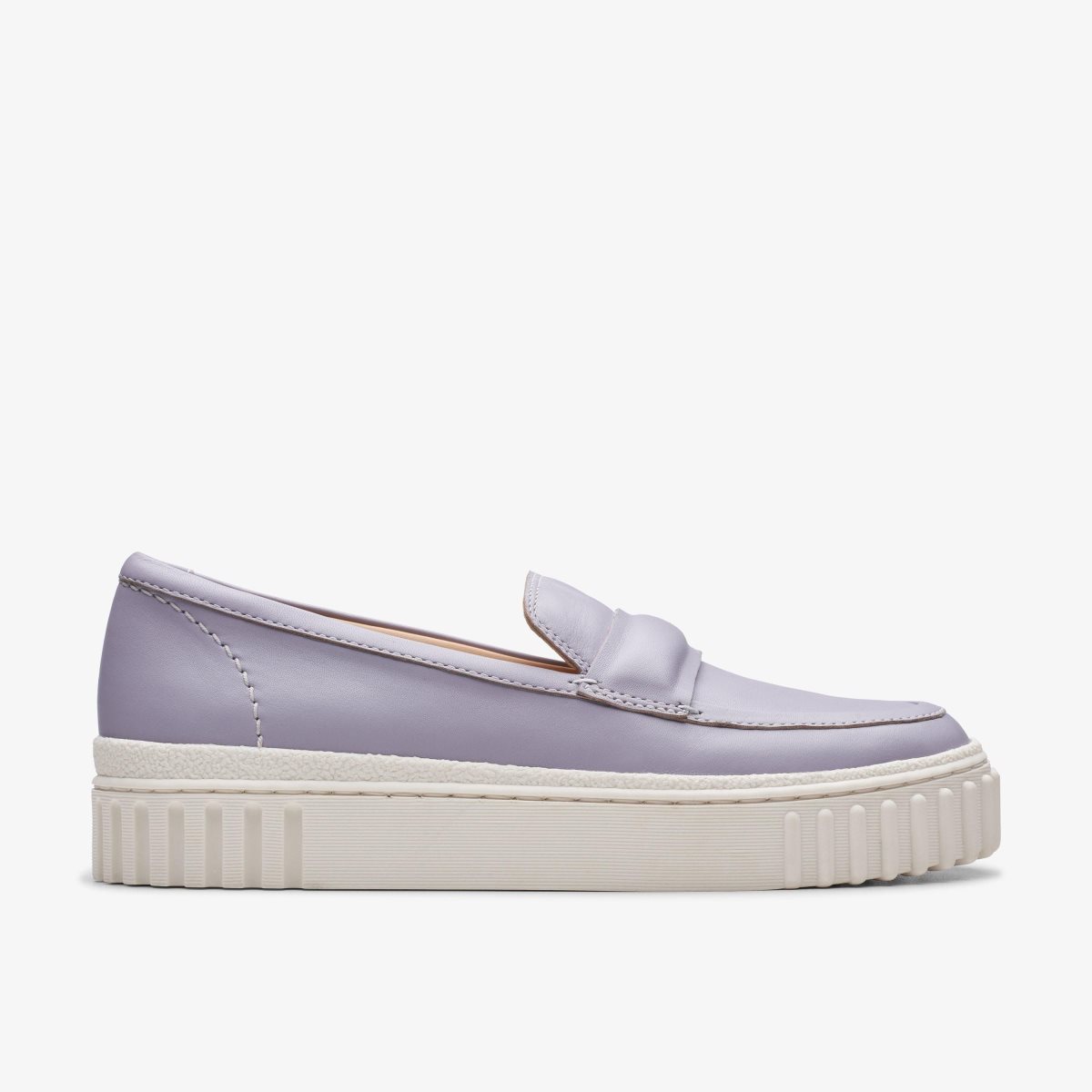 Clarks Mayhill Cove Lilac Leather Purple | RDMFC0756