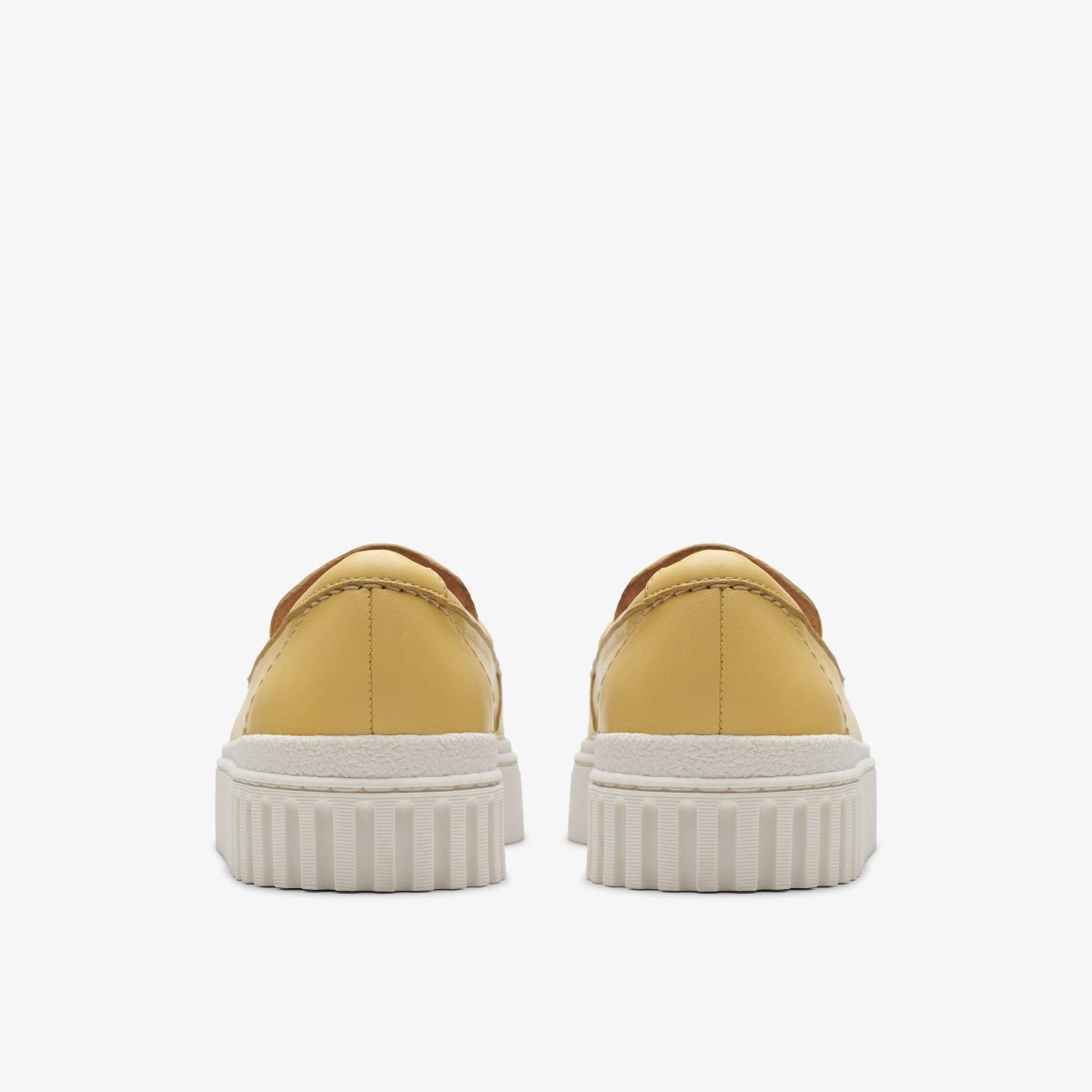 Clarks Mayhill Cove Yellow Leather Yellow | DSOWY8194