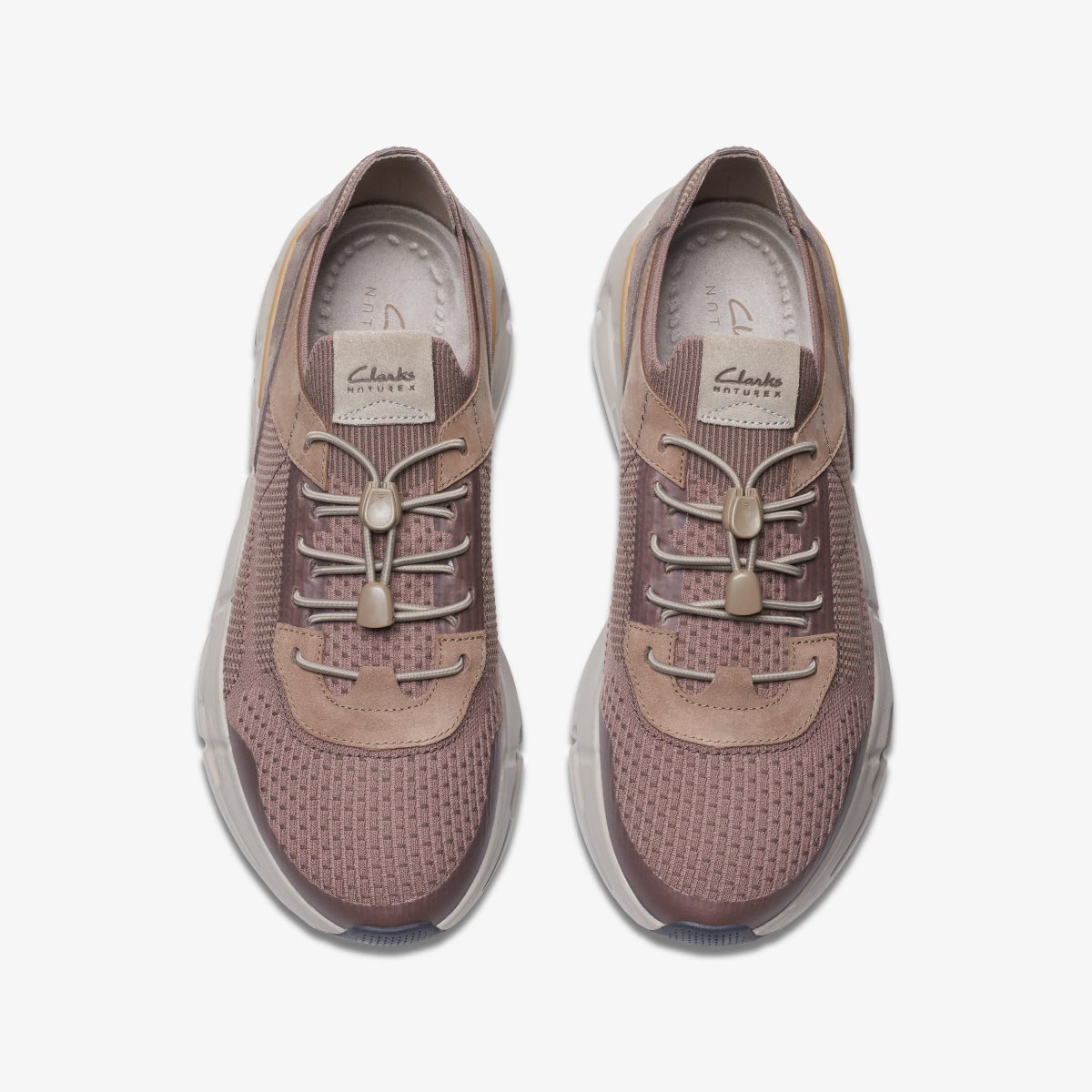 Clarks NXE Knit Pebble Combination Pebble | BSYQT1562