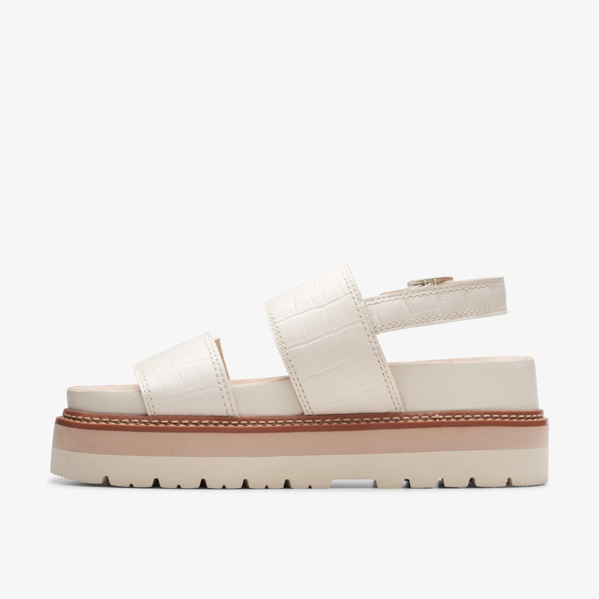 Clarks ORIANNA GLIDE Cream Interest Cream | WXRDS2750