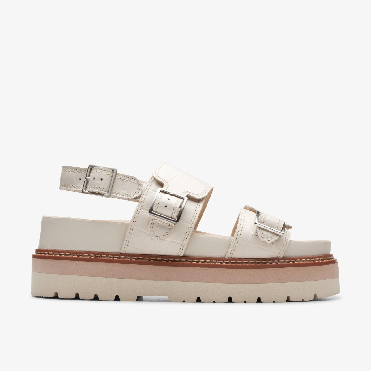 Clarks ORIANNA GLIDE Cream Interest Cream | WXRDS2750