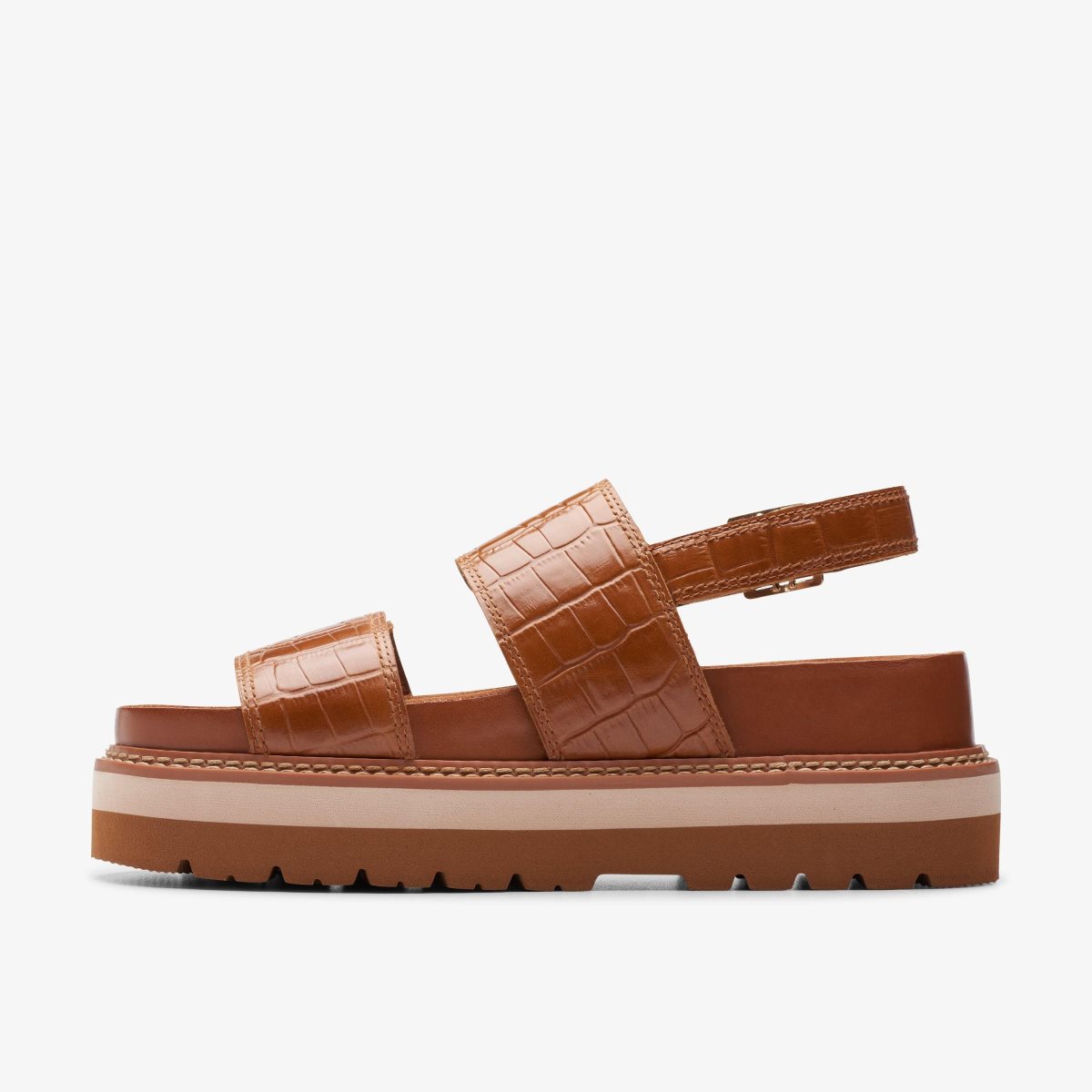 Clarks ORIANNA GLIDE Tan Interest Brown | FHDJI2358