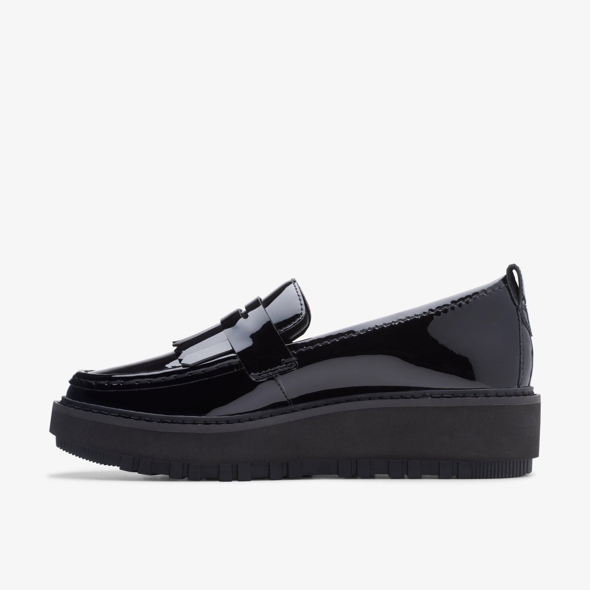 Clarks Orianna Loafer Black Patent Leather Black | ZPWMD8532