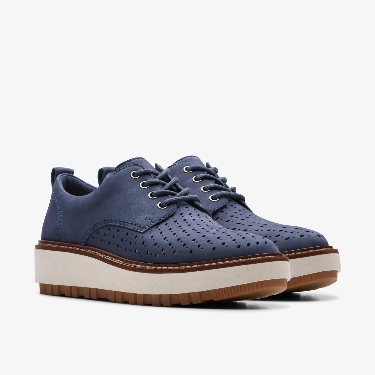 Clarks Orianna Move Navy Nubuck Navy | ZMNYV2683