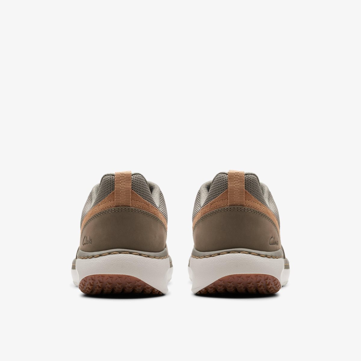 Clarks Pro Knit Stone Combination Grey | YVFPR3086