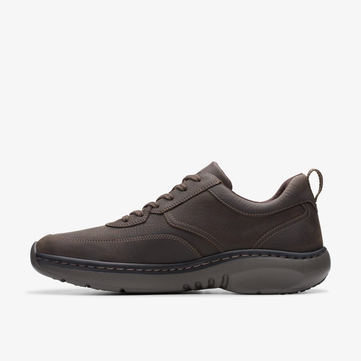 Clarks Pro Lace Dark Brown Tumbled Dark Brown | EYATS1569