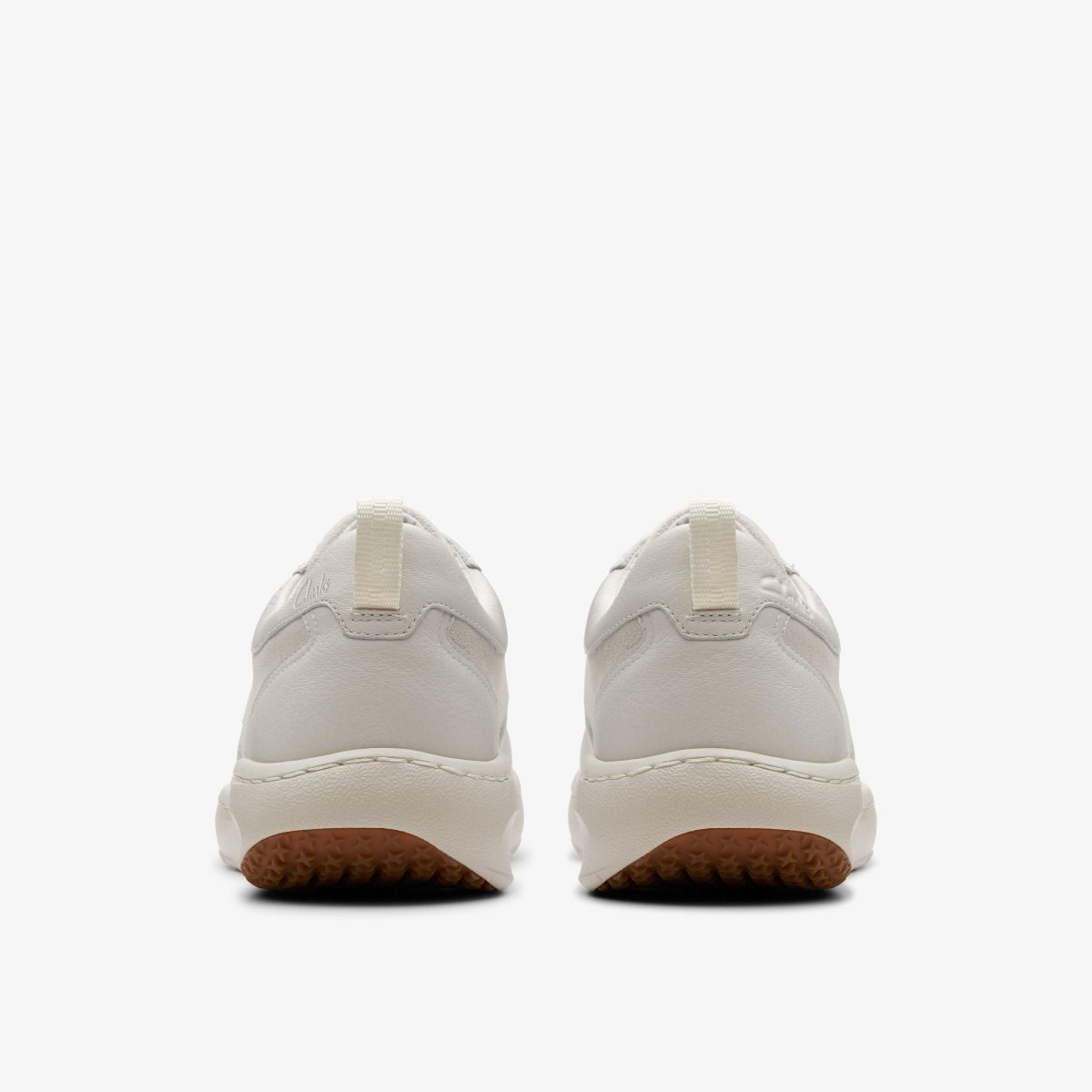 Clarks Pro Lace White Leather White | OMSFN3594