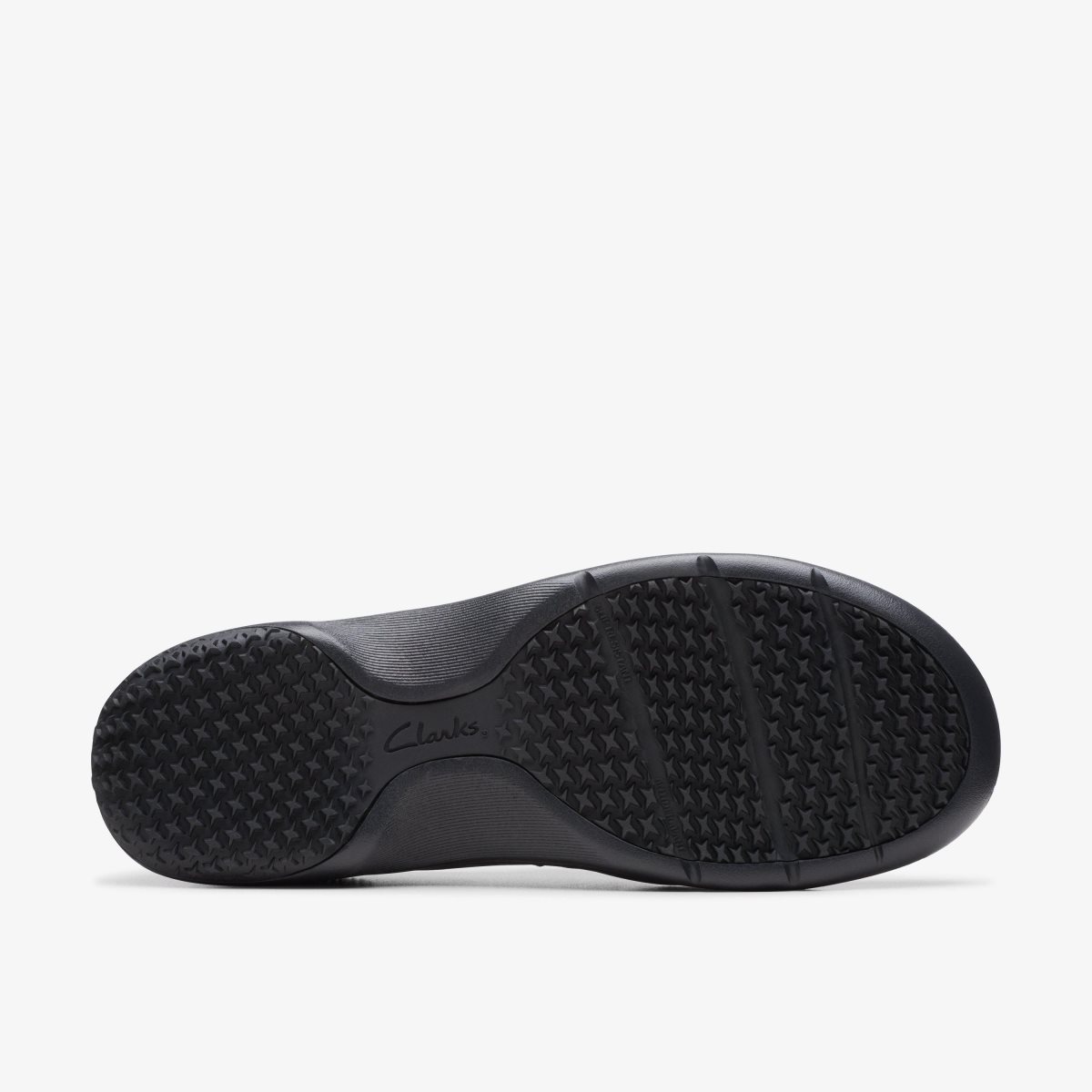 Clarks Pro Sky Black Leather Black | VHRYQ9341