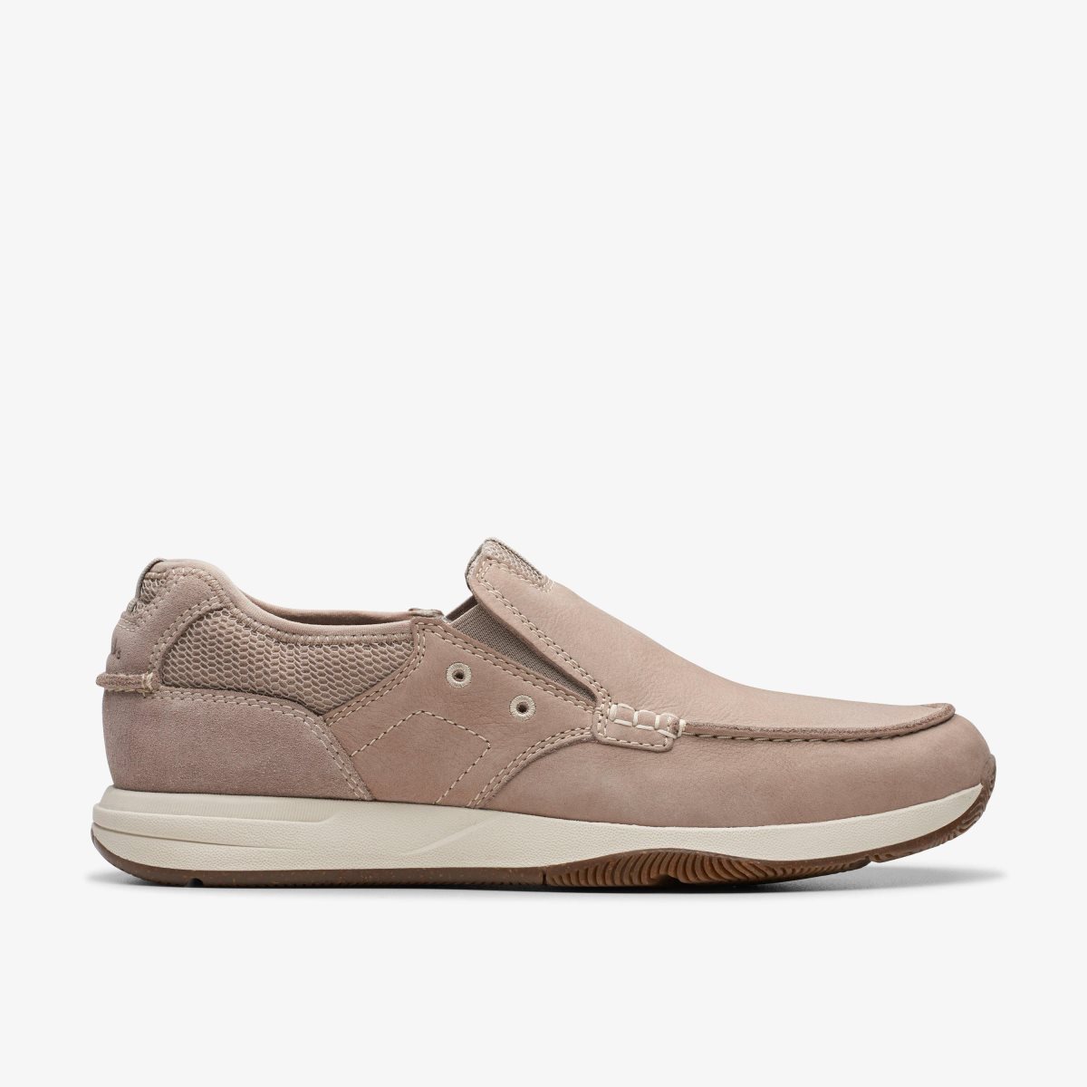 Clarks Sailview Step Light Grey Nubuck Light Grey | TGONI2340