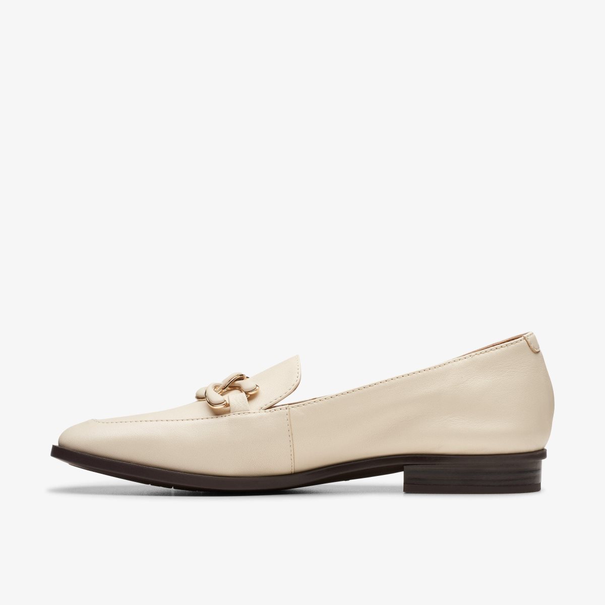 Clarks Sarafyna Rae Ivory Leather White | VKTWI5128