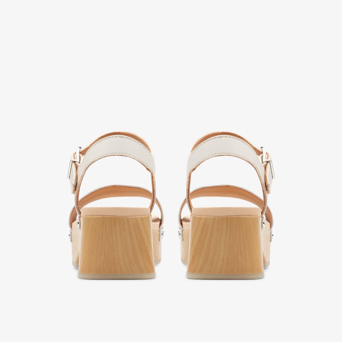 Clarks Sivanne Bay Ivory Interest White | MCQHY9560