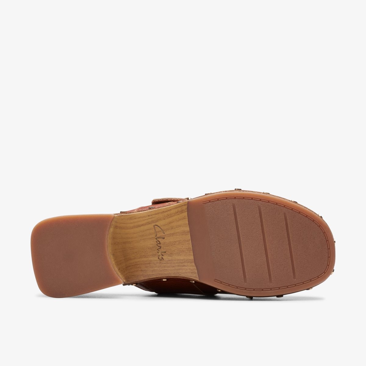 Clarks Sivanne Sun Tan Leather Brown | DMAXR4739