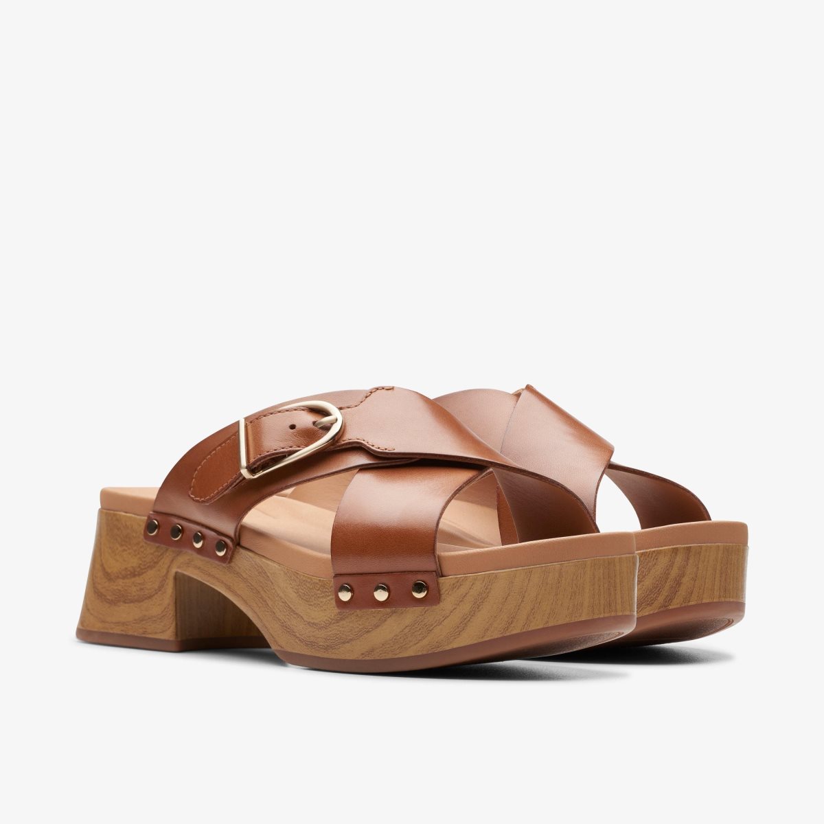 Clarks Sivanne Walk Tan Leather Brown | BRTWL8452