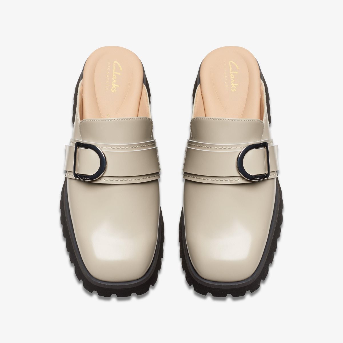 Clarks Stayso Free Ivory Leather White | FEAZM9824